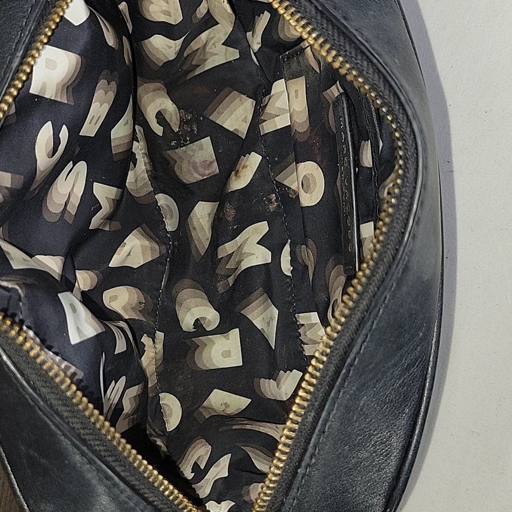 Marc Jacobs Black Leather Crossbody Bag - Picture 8 of 13